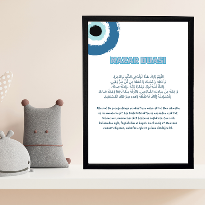 Nazar Duası 1 Çocuk Odası Tablosu