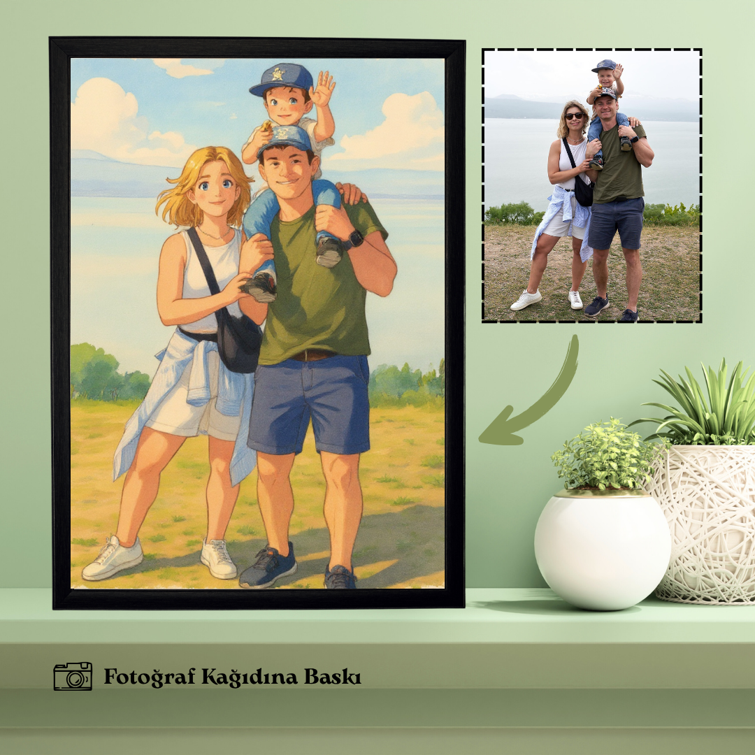 Çizgi Roman Temalı Ahşap Çerçeveli Karikatür Tablo