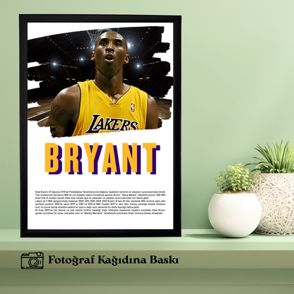 Seçtiğiniz Basketbolcu Model 1 Tekli Ahşap Sporcu Tablo