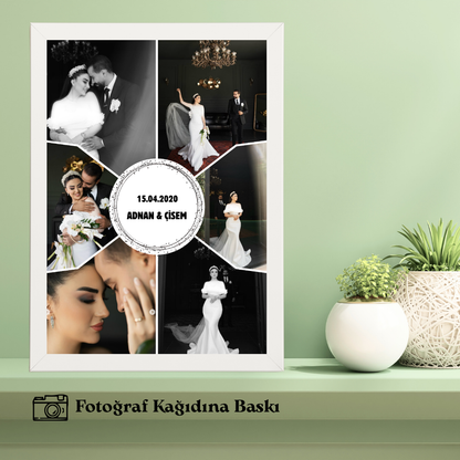 Eşe ve Sevgiliye Özel Tekli Ahşap Tablo 6 (fotoğraflı)